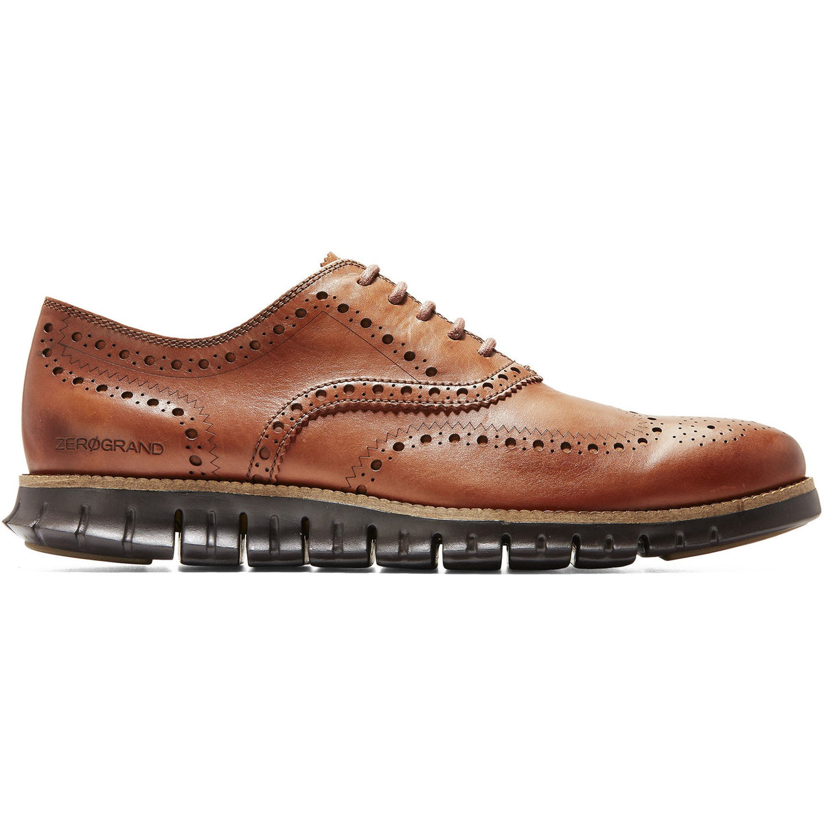 Cole Haan ZeroGrand Wingtip Oxford Men’s Brown Leather | size 9.5W Men main image 3