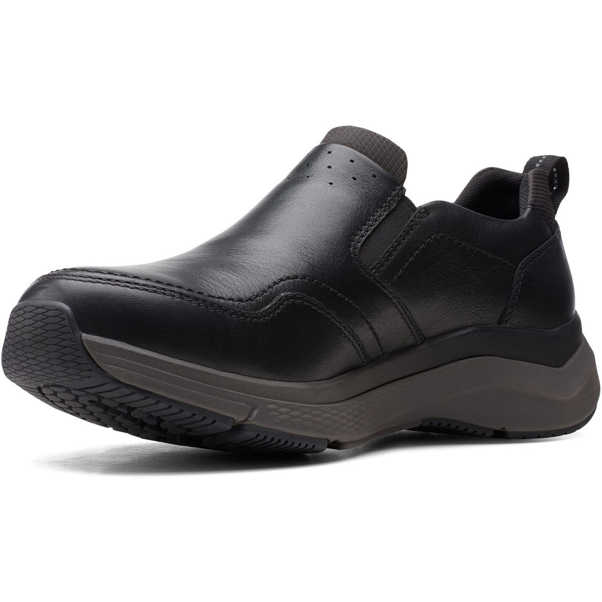Clarks Wave 2.0 Edge Shoe Black Leather Men’s size 10M‎ NWT Walking Men main image 4
