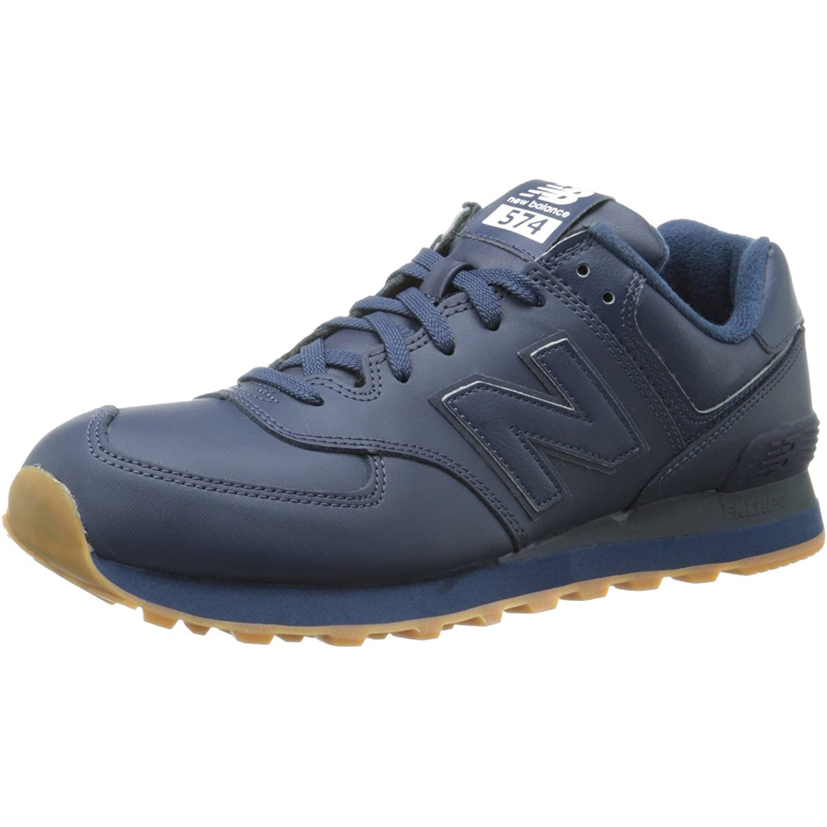 New Balance Mens 574 Leather Shoes – Dress Code