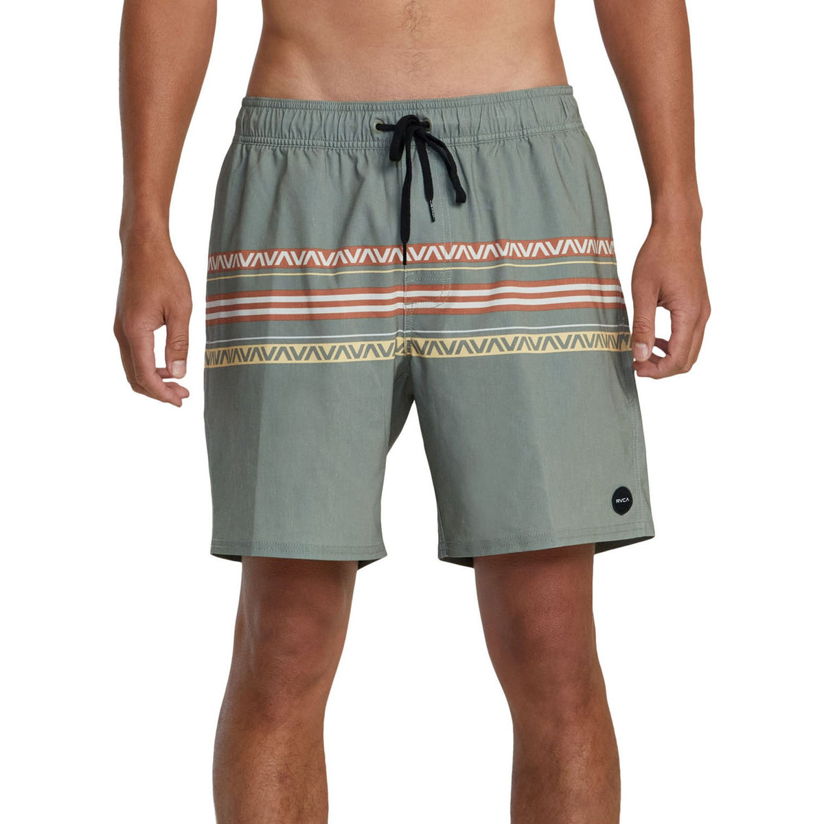 Short De Bain Homme RVCA 17 Atlas – Vert Aloès – Taille L – Neuf Avec étiquette