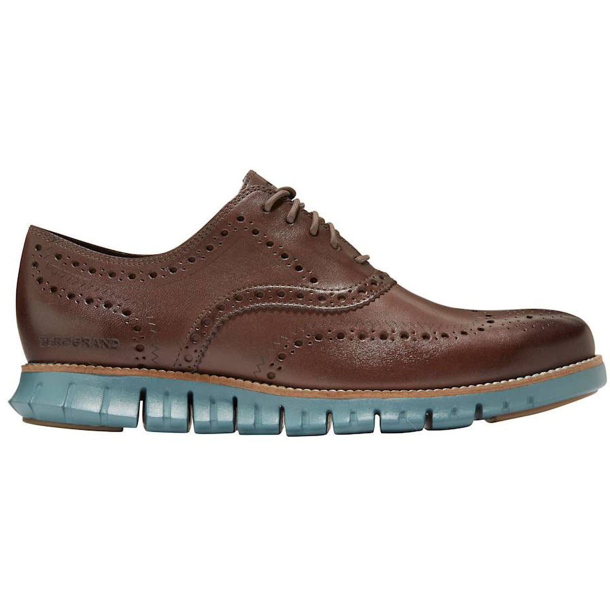 Cole Haan Zerogrand Wingtip Oxford Shoes‎ Brown Leather Men’s Size 10.5W Cole Haan 2.Zerogrand Laser Wingtip Oxford Men main image 3
