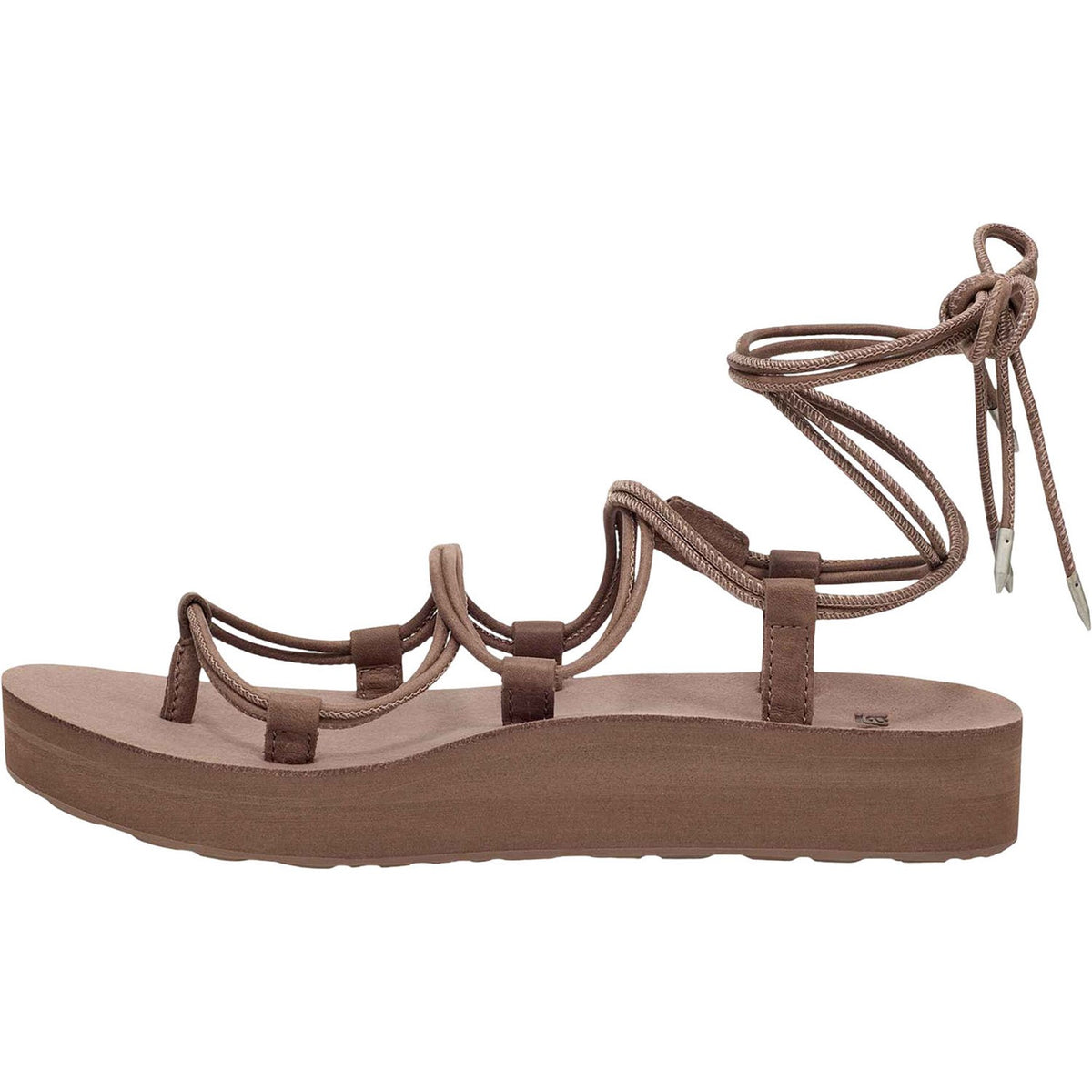 Teva Womens Midform Infinity Tie Platform Elastic Strap Sandals