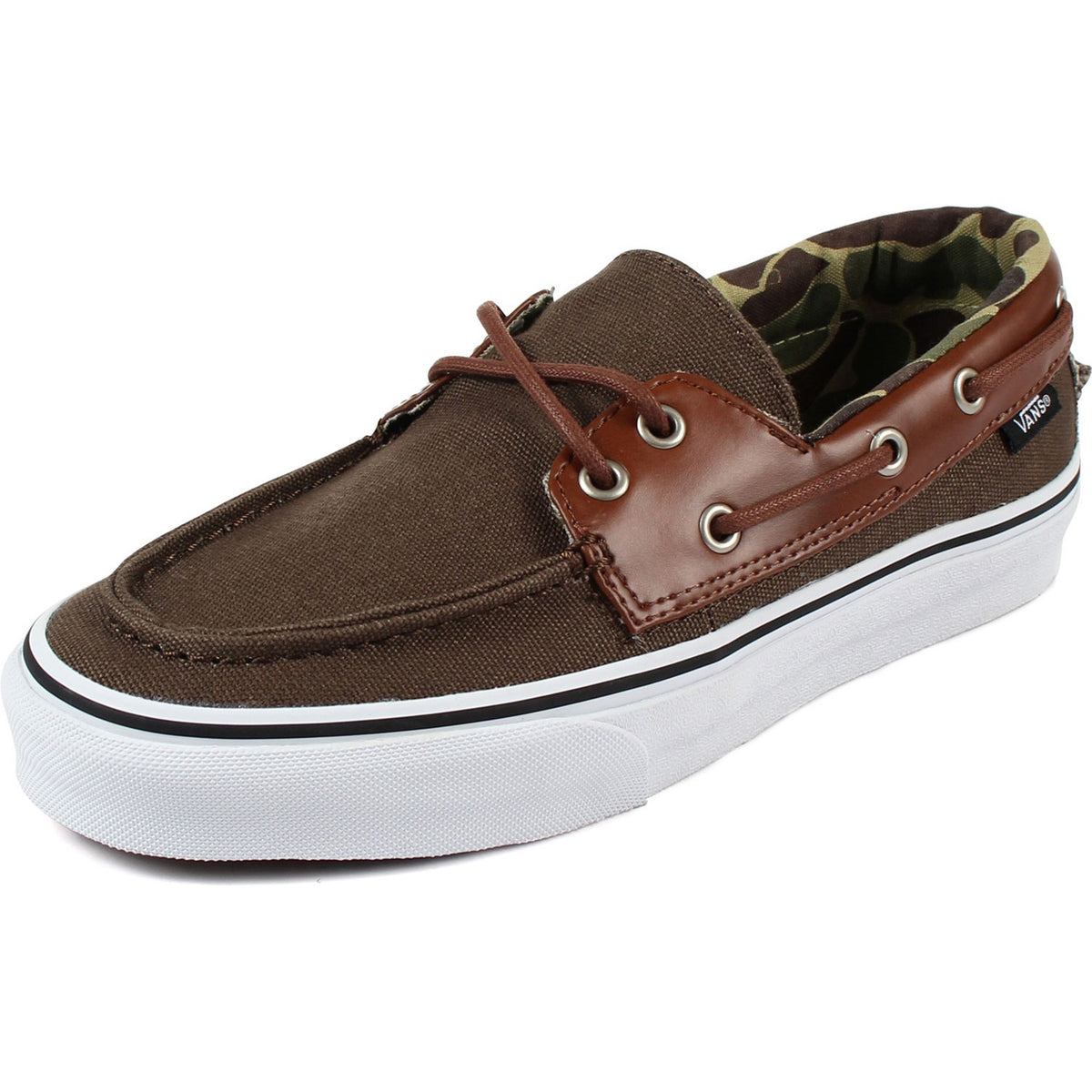 New Wesc “Lawrence” Camouflage army shoes Vans - Unisex Zapato Del Barco Shoes In C&L Cant – Dress Code main image 4