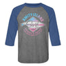 Jaws - Mens Amity Island Reef Baseball Tee