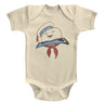 The Real Ghostbusters - unisex-baby Stay Puft Head Onesie