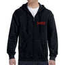 Incantation - Mens Triple Swords Zip Hoodie