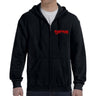 Terrorizer - Mens Logo Caustic Attack Zip Hoodie
