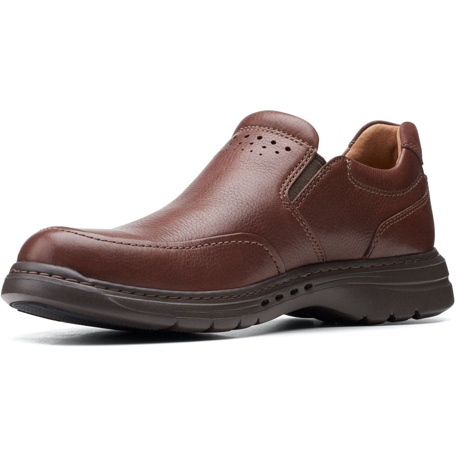 Clarks Un Brawley Step Men's Mahogany / 11 / W Clarks Un Brawley Step Men's Mahogany / 11 / W
