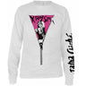 X-Ray Spex - Mens Zipper Long Sleeve White Shirt