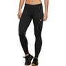 Asics - Womens Silver Winter Tight Knit Spandex Pants