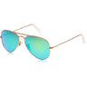 Ray-Ban - Mens Aviators Sunglasses In Gold, Eye Size: 55