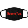 Hammerfall - Unisex Red Logo Face Mask