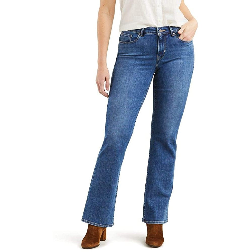Levis - Womens Classic Bootcut Jeans - 10 x 34L / Lapis Awe