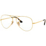 Ray-Ban RX6489 Unisex-Adult Aviator Optical Frames