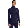 Under Armour - Womens Authentics Coldgear ¼ Zip Long-Sleeve T-Shirt