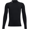 Under Armour - Boys Heatgear Armour Mock Long-Sleeve T-Shirt