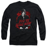 Dexter - Mens Dark Passenger Long Sleeve Shirt In Black