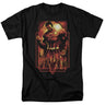 Superman - Mens Metropolis Deco T-Shirt In Black