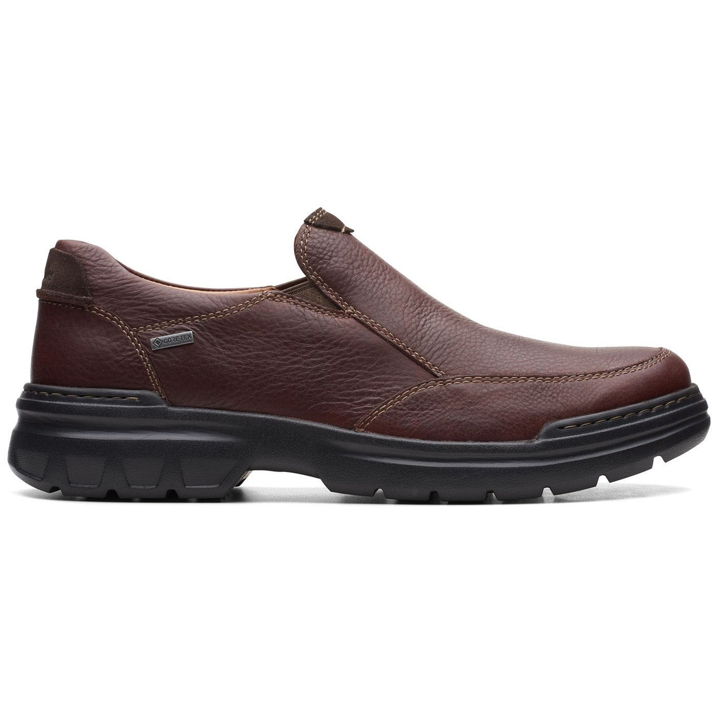 Clarks Rockie2 Step GTX Men's Shoes Mahogany Leather : 10.5 EE Clarks Rockie2 Step GTX Men's Shoes Mahogany Leather : 10.5 EE