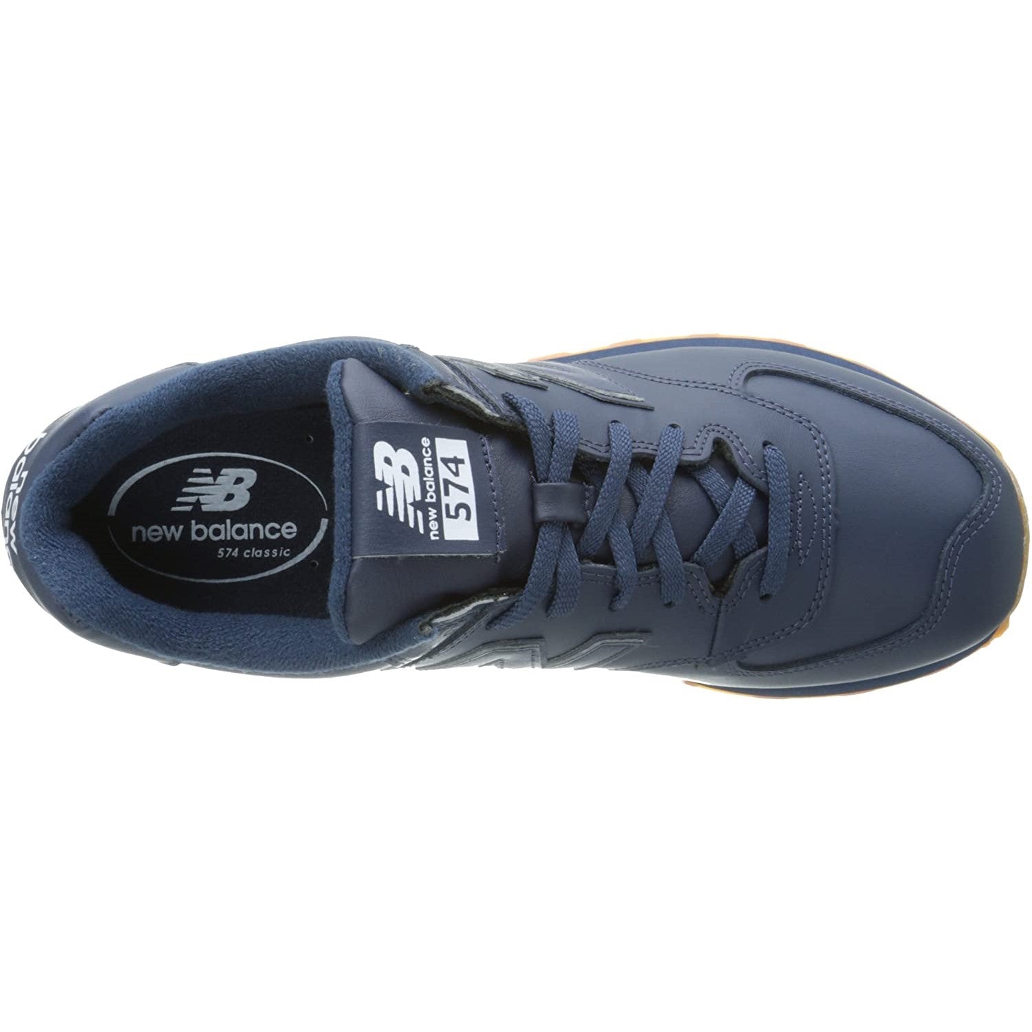 New Balance - Mens 574 Leather Shoes Dress Code New Balance - Mens 574 Leather Shoes Dress Code
