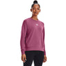 Under Armour - Womens Rival Terry Crew Long-Sleeve T-Shirt