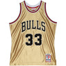 Mitchell And Ness - Chicago Bulls Mens Nba 75Th Gold Swingman Jersey
