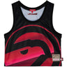 Mitchell And Ness - Atlanta Hawks Womens Women'S Big Face 4.0 Crop Tank Top
