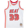 Mitchell And Ness - Miami Heat Mens Nba White 1996 Alonzo Mourning Jersey