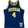 Mitchell And Ness - University Of Michigan Mens Ncaa Road 1991 Chris Webber Jersey