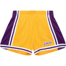 Mitchell And Ness - Los Angeles Lakers Womens Nba Womens Jump Shot Shorts
