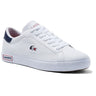 Lacoste - Mens Powercourt Leather Tricolor Shoes