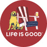 Life Is Good - American Adirond Sticker