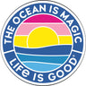 Life Is Good - The Ocean Is Mag Sticker