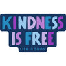 Life Is Good - Kindness Data Po Sticker
