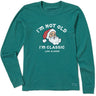 Life Is Good - Womens I'M Classic Santa Long Sleeve Crusher Tee