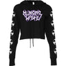 Municipal Waste - Unisex Logo Crop Hoodie