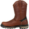 Rocky - Mens Rams Horn Waterproof Composite Toe Pull-On Work Boot