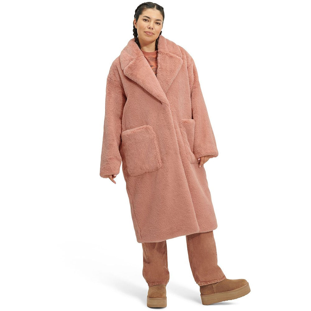 Ugg - Womens Avaline Faux Fur Coat – Dress Code