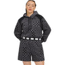 Ugg - Womens Mallory Cropped Hoodie Checks