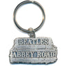 The Beatles - Unisex Abbey Road Sign In Relief Keychain
