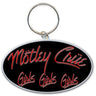 Motley Crue - Unisex Girls, Girls, Girls Keychain