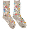 The Beatles - Womens Love Ankle Socks