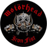 Motorhead - Unisex Iron Fist 2010 Back Patch