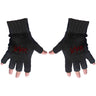Slayer - Unisex Scratched Logo Fingerless Gloves