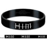 HIM - Unisex Logo Gummy Wristband