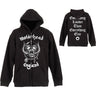 Motorhead - Unisex England Zipped Hoodie