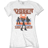 Queen - Womens 1976 Tour Silhouettes T-Shirt