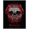 Metallica - Unisex Wherever I May Roam 2013 Standard Patch