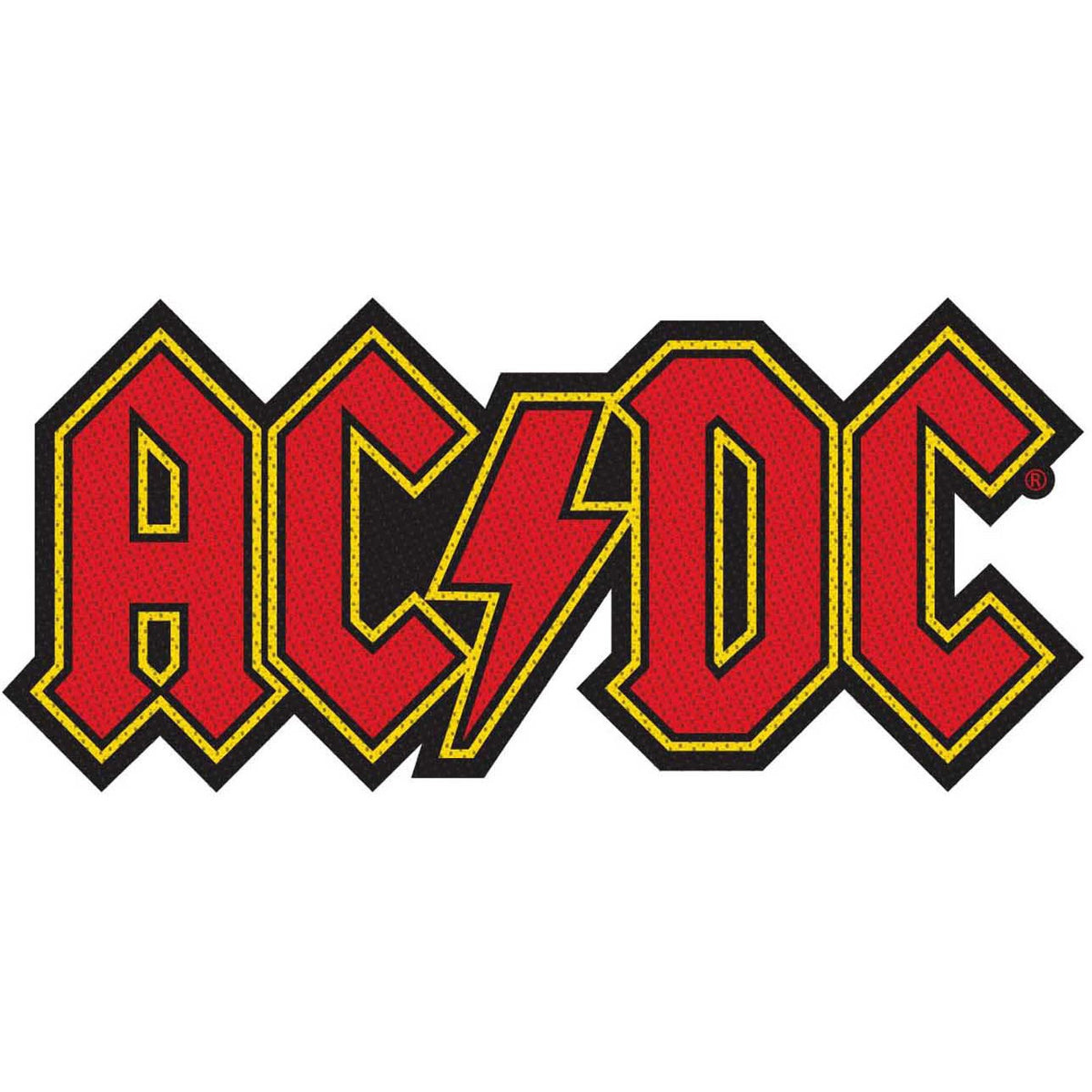 AC/DC - Unisex Logo Cut-Out Standard Patch – Dress Code