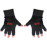AC/DC - Unisex Classic Red Logo Fingerless Gloves